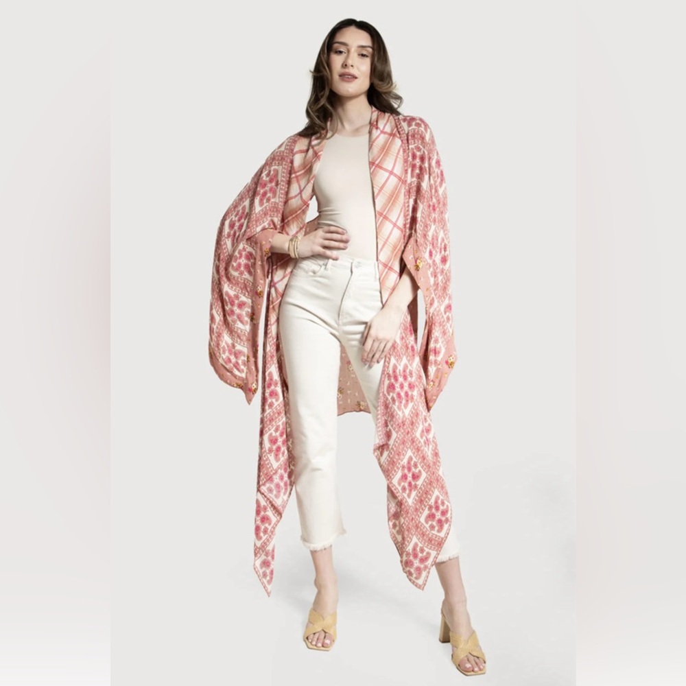 Free People American Pie Patchwork Duster